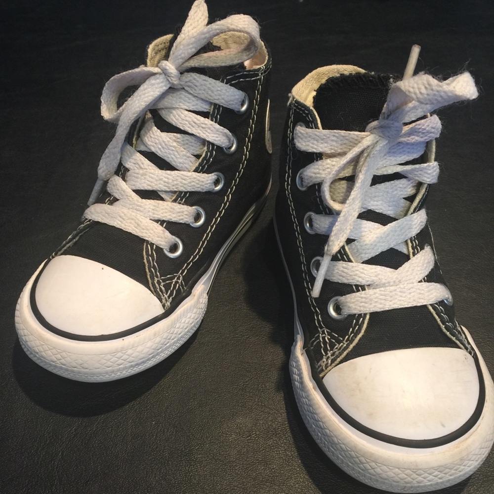 Black Converse All Star High Tops
